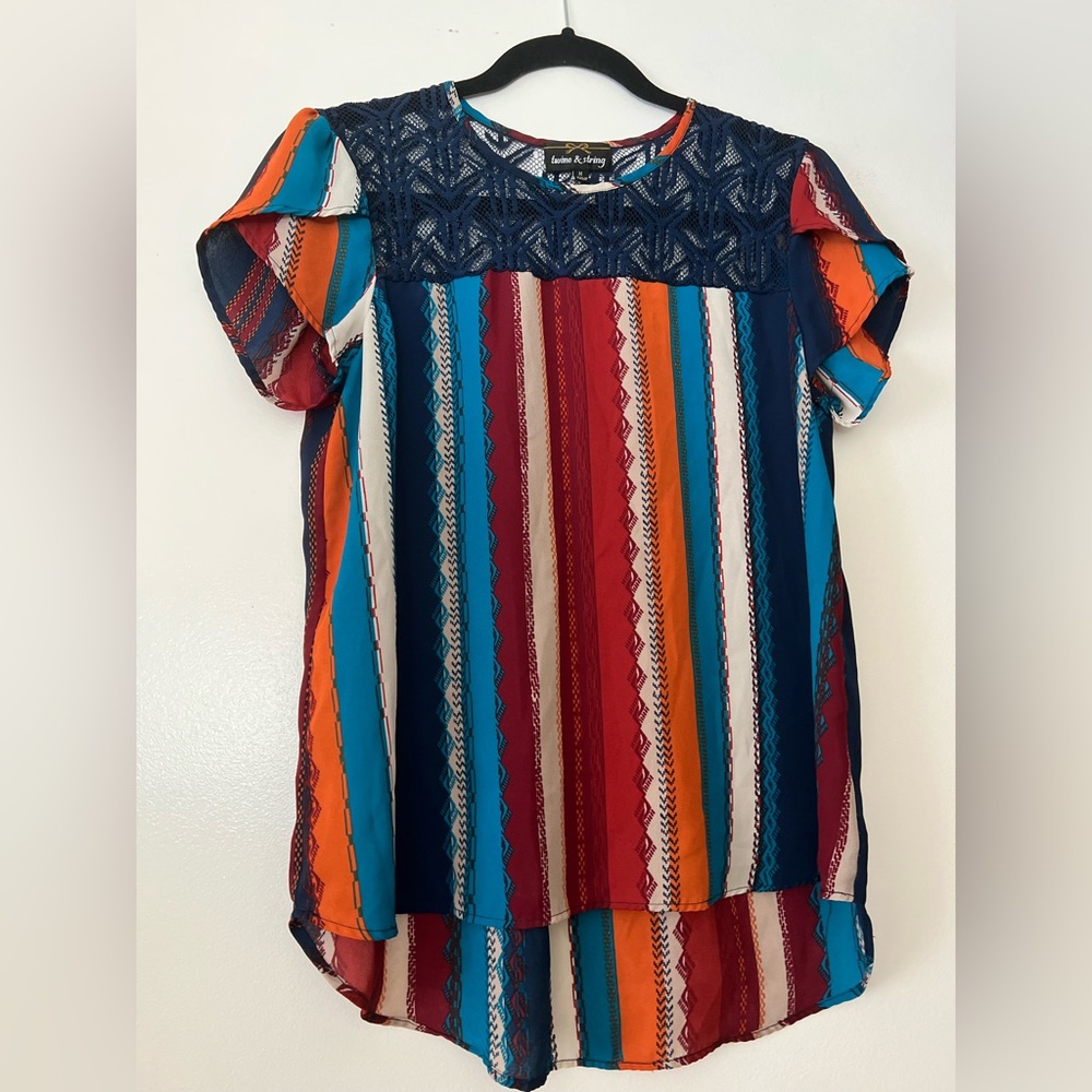 TWINE & STRING WOMEN BLOUSE | SIZE MEDIUM